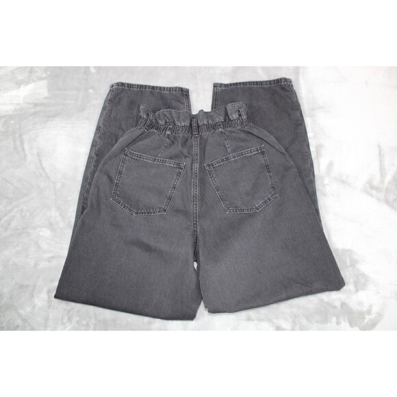 OSOS Design Flare Straight Leg Fit Women Size 28 Waist Black Jean - Picture 8 of 9